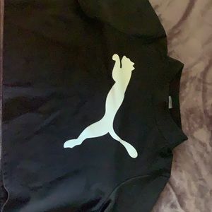 Puma cropped turtle neck shirt.